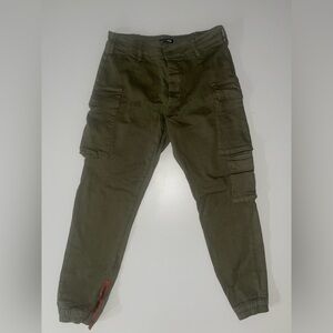 Fashion Nova Khaki Green Pants